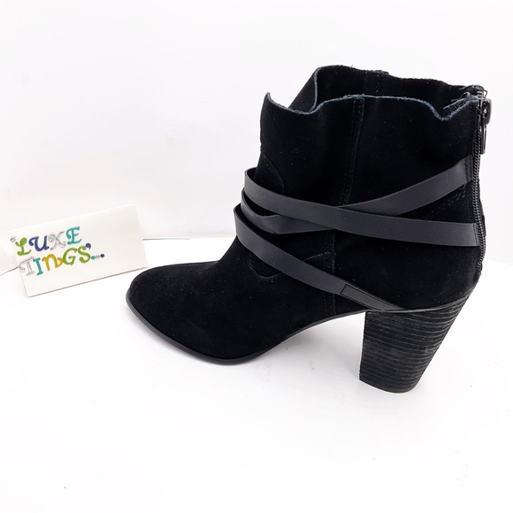 🆕{Carlos by Carlos Santana}Miles Block Heel Ankle Boots - Picture 4 of 16